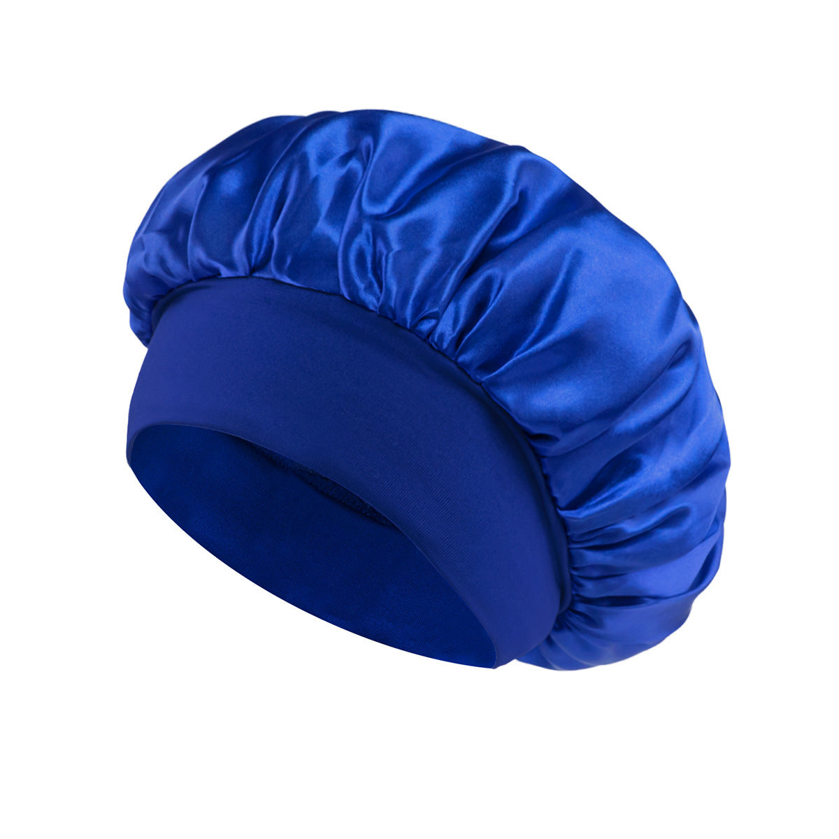 Wide Brim Satin Sleep Cap